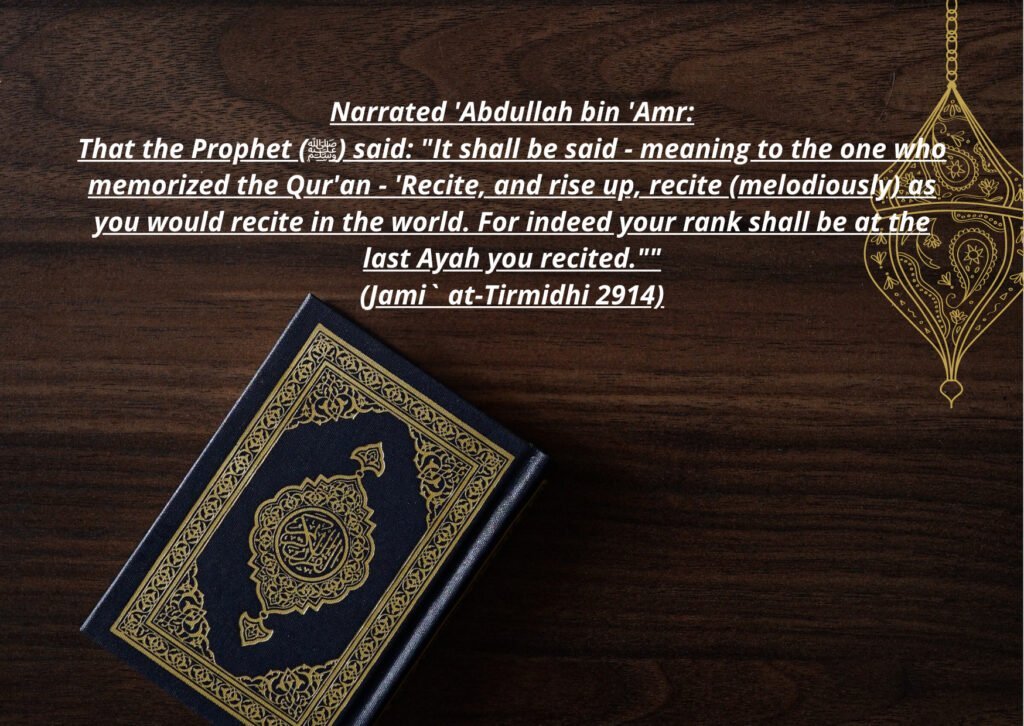 quran memorization rewards