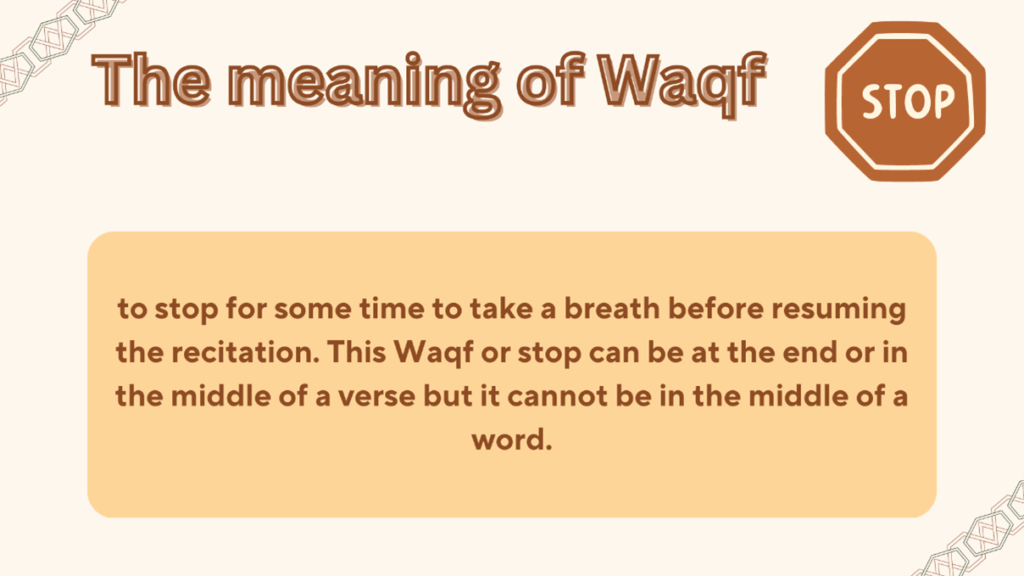 meaning of waqf